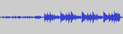 Audio with a quiet part