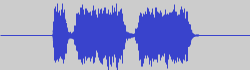 Audio with silence
