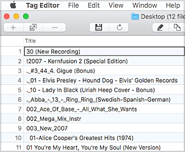 Tags with extra characters before using Remove Extra Characters feature